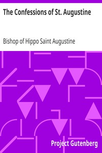 The Confessions Of St. Augustine